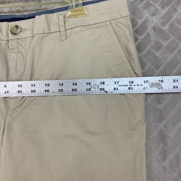 Tommy Hilfiger Womans 14 Chino Pants Beige Skinny Ankle High Rise Stretch - Picture 7 of 15